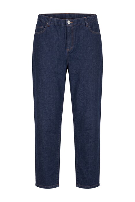 Džíny Mom, střih Wide Mom, sepraný denim, 5 kapes