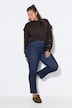 Mom-Jeans, Wide Mom Shape, Rinsed Denim, 5-Pocket