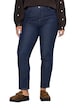 Džíny Mom, střih Wide Mom, sepraný denim, 5 kapes