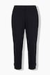Punto broek, siernaad, toelopende pijpen, comfortabele tailleband