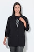 Blazer, Oversized, Reverskragen, geraffte 3/4-Ärmel