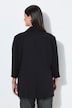 Blazer, Oversized, Reverskragen, geraffte 3/4-Ärmel