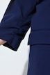 Blazer, Oversized, Reverskragen, geraffte 3/4-Ärmel