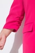 Blazer, Oversized, Reverskragen, geraffte 3/4-Ärmel