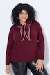 Pullover, Schal-Detail, V-Ausschnitt, Langarm