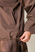Blouson « ballon », col rond et manches longues