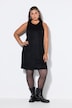 Faux Suede Sleeveless Mini Dress