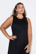 Faux Suede Sleeveless Mini Dress
