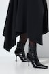 Rock, asymmetrischer Saum, Stretch, Komfortbund