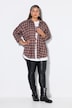 Karohemd, oversized, Langarm