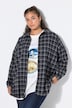 Karohemd, oversized, Langarm