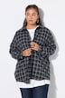 Karohemd, oversized, Langarm