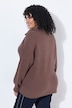 Pullover, Querrippen, Troyerkragen, Langarm
