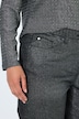 Glitzerhose Mandy, weites Bein, 5-Pocket-Hose