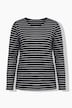 Metallic Striped Long Sleeve Tee