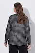 Metallic Striped Long Sleeve Tee