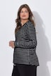 Metallic Striped Long Sleeve Tee