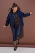 Jeansjacke, Oversize Shape, Cordkragen, Raglanärmel