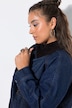 Jeansjacke, Oversize Shape, Cordkragen, Raglanärmel