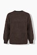 Pullover, Classic Shape, STUDIO, Ballonärmel