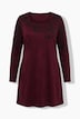 Longshirt, Motivdruck, A-Linie, Carré-Ausschnitt, Langarm