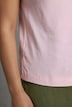 T-shirt, boxy fit, pailletten, smiley-patch, korte mouwen
