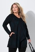 Longshirt, batikpatroon, A-lijn, V-hals, lange mouwen