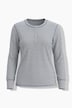 Shirt, Herzen/Ringel, Henley-Ausschnitt, Langarm, Biobaumwolle