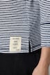 Shirt, Herzen/Ringel, Henley-Ausschnitt, Langarm, Biobaumwolle