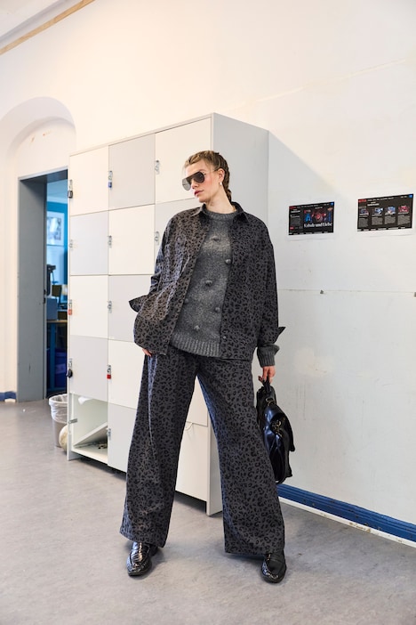 Hemd, Oversize Shape, Leo, Langarm