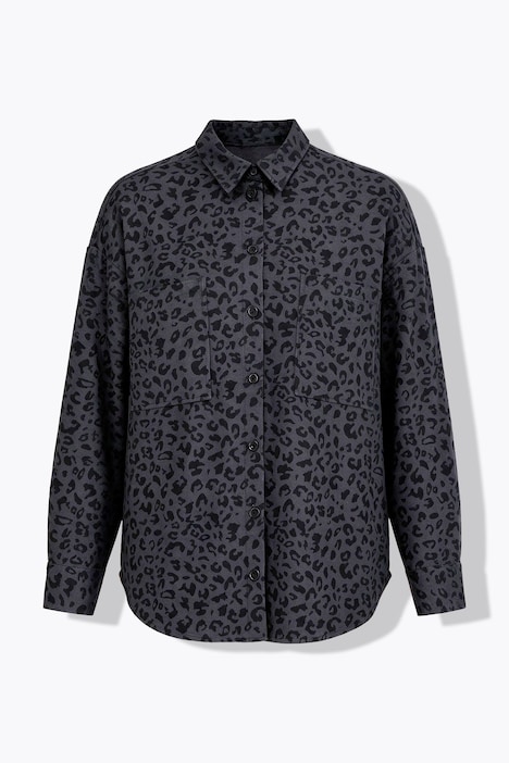Hemd, Oversize Shape, Leo, Langarm