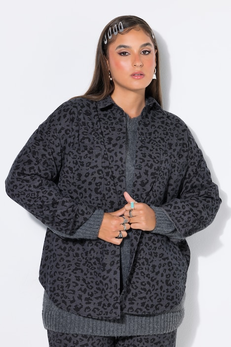 Hemd, Oversize Shape, Leo, Langarm