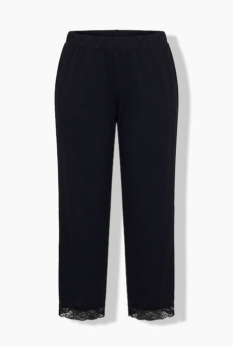 Jerseyhose, Spitze, gerades Bein, Elastikbund