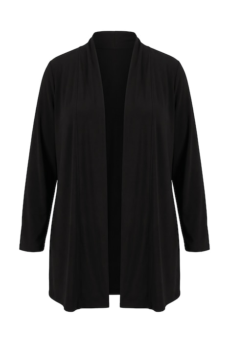 Jerseyjacke, Schalkragen, ohne Verschluss, Langarm