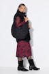 Stepp-Tasche, 3D-Stepp, Schulterriemen, Zippfach
