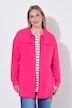 Sweat jacket, loose fit, open style, fringed edges