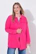 Sweat jacket, loose fit, open style, fringed edges