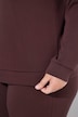 Sweat-Pullover, Boxy Fit, Polokragen