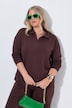 Sweat-Pullover, Boxy Fit, Polokragen