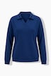 Sweat-Pullover, Boxy Fit, Polokragen