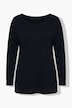 Longsleeve, A-lijn, zoom van chiffon
