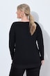 Longsleeve, A-lijn, zoom van chiffon