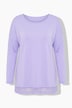 Longsleeve, A-lijn, zoom van chiffon