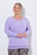 Longsleeve, A-lijn, zoom van chiffon