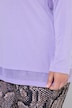 Longsleeve, A-lijn, zoom van chiffon