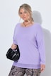 Longsleeve, A-lijn, zoom van chiffon