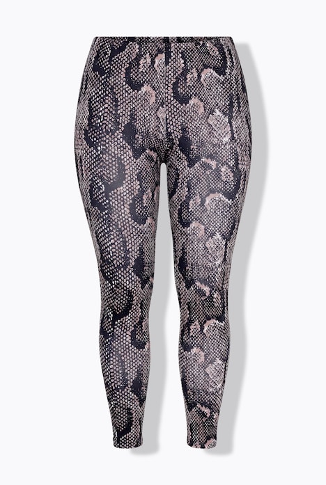 Leggings, Slim Fit, Schlangenmuster, Elastikbund