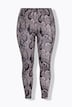 Leggings, Slim Fit, Schlangenmuster, Elastikbund
