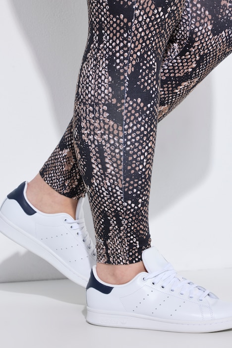 Leggings, Slim Fit, Schlangenmuster, Elastikbund