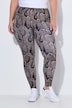 Leggings, Slim Fit, Schlangenmuster, Elastikbund